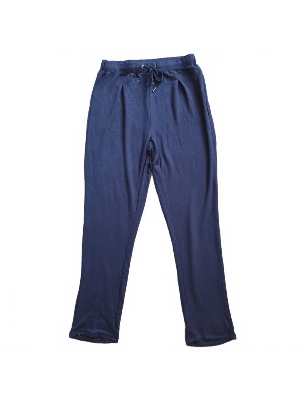 IMNYC Isaac Mizrahi Classic Navy Lounge Pants XS